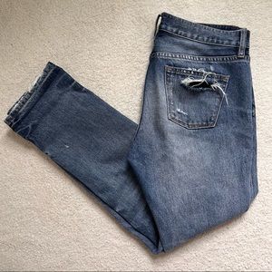 Patched J.Crew Jeans